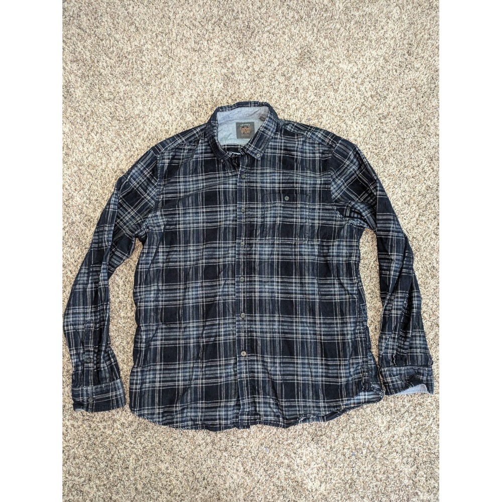 Legacy Copper & Oak Supply Flannel Shirt‎ Multi Color Long Sleeve Men's Size XL